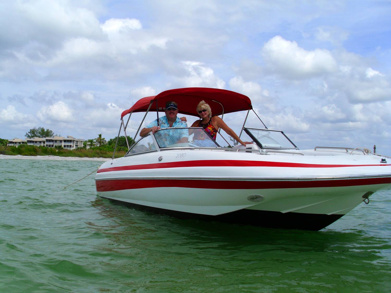 21' Sylvan deck boat